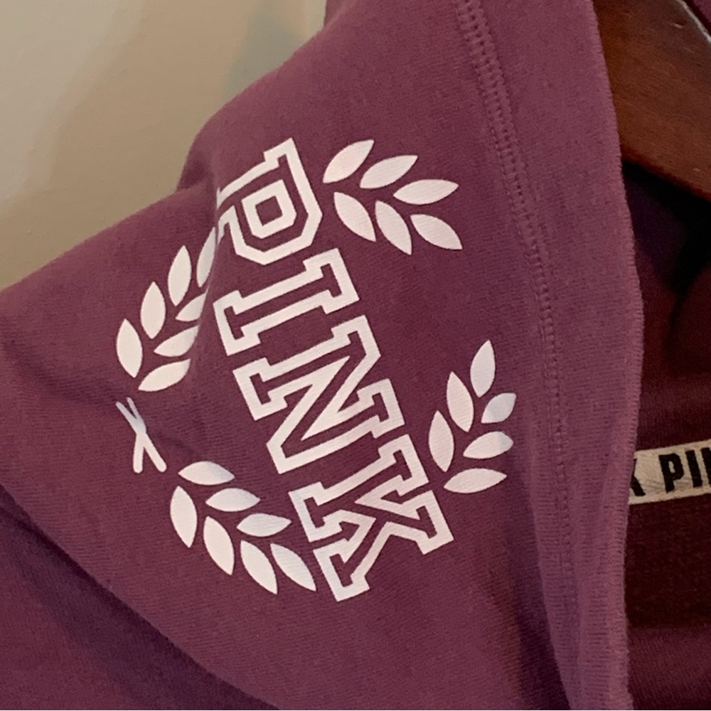 PINK Victoria’s Secret Cowl Neck Sweatshirt - Picture 4 of 9